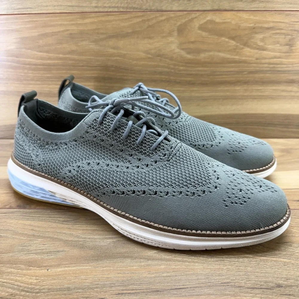 Cole Haan Original Grand Remastered Stitchlite Mens 12 M Sage Business Casual